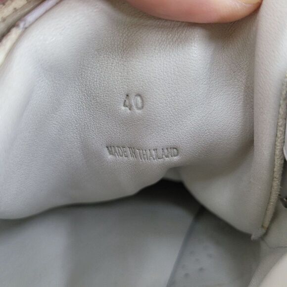 Rag & Bone Nova High Top Sneakers Size 40 US 10 Beige White Suede and Leather - Picture 10 of 13